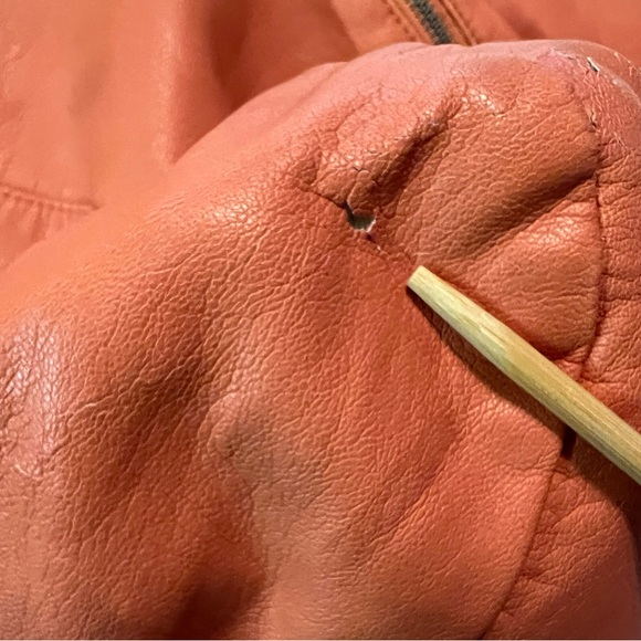 Black Rivet Faux Moto Jacket - Picture 12 of 13